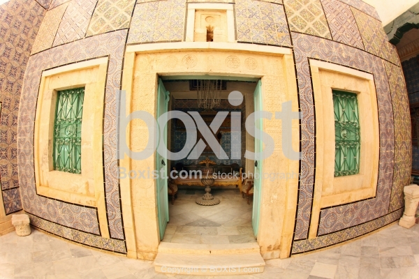 Entrance To Traditional Tunisian Room