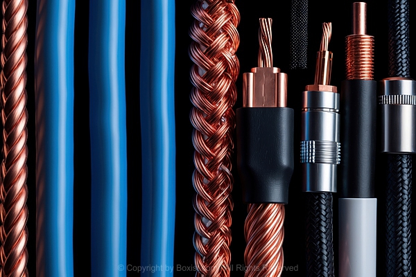 Multiple Cable Types With Exposed Copper Strands