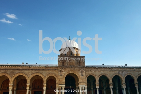 The Main Facade of the Great Mosque of Al Zaytuna