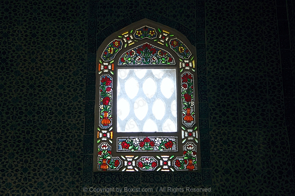 Stained Glass Window In Topkapi Palace