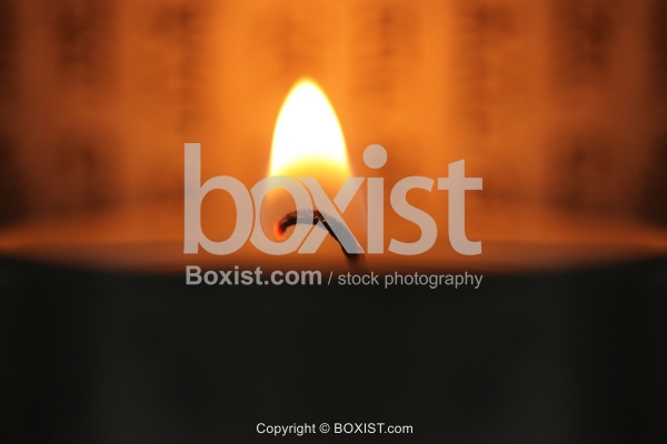 Flame of Burning Candle