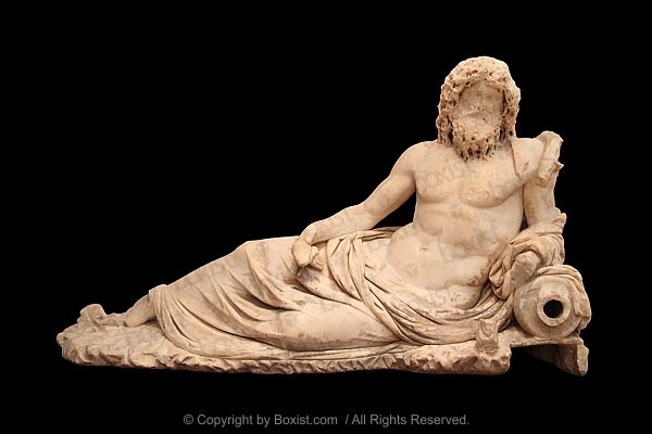 Statue Of Oceanus From Ephesus 2nd Century