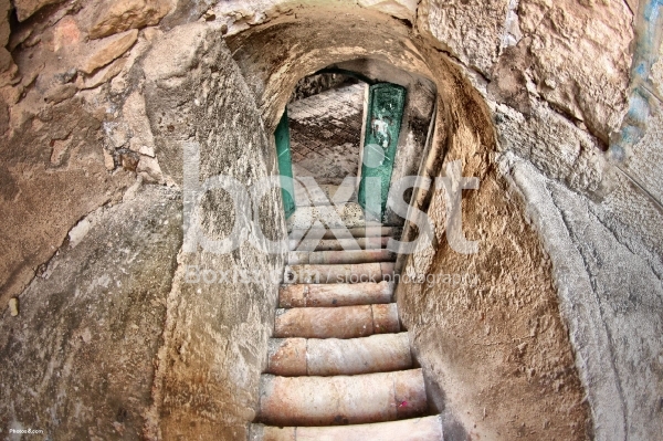 House with Steps Down